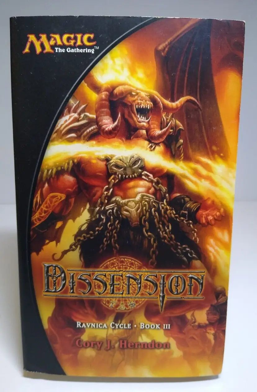 Magic The Gathering Dissension Ravnica Cycle Book 3 Paperback Novel 2006 Unused