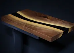 Black Walnut River C-Table