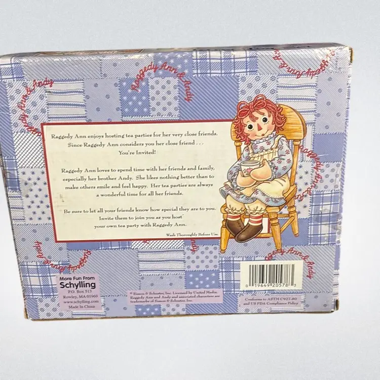 Raggedy Ann China Tiny Play Set