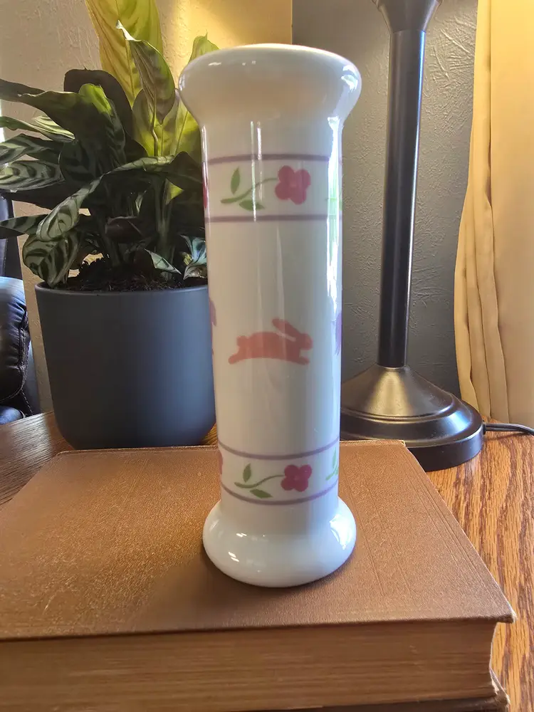 Bunny & Lamb Bud Vase