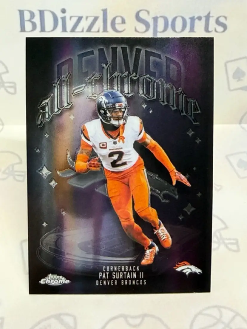 2025 Topps Chrome Patrick Surtain II All Chrome Team #ACT-18