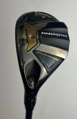 LH Callaway Paradym 21* 4 Hybrid - Blue Ventus HB Velocore 8-S - Very Good w/ HC