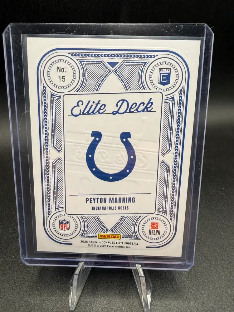 Peyton Manning elite Deck #/799 Indianapolis Colts