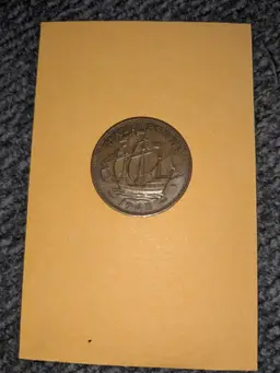 1963 United Kingdom Half Penny