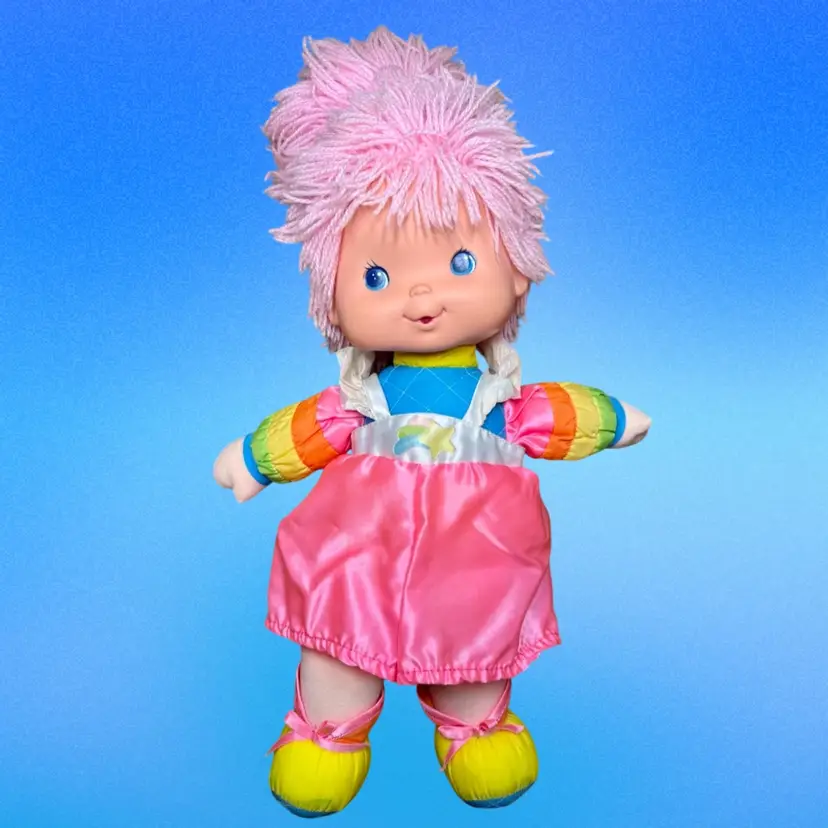 16” 1983 HALLMARK MATTEL Rainbow Brite Tickled Pink Doll