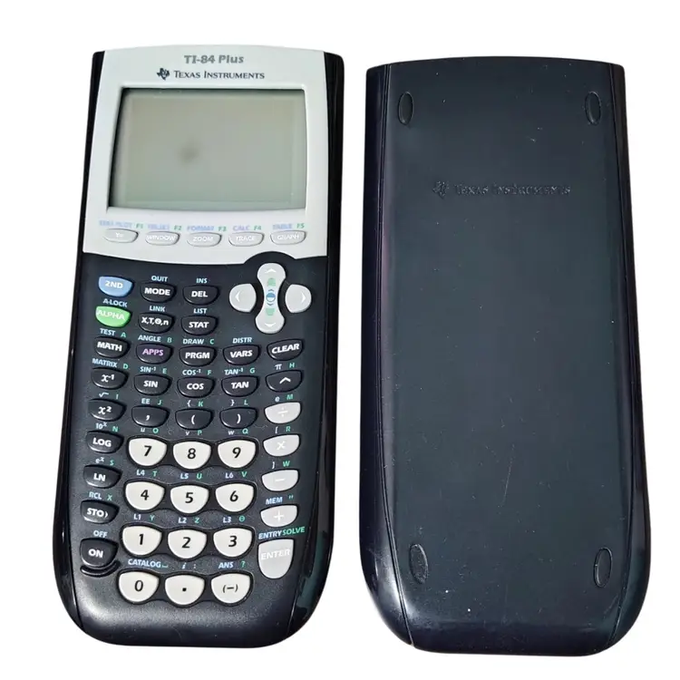 Texas Instruments TI84 Plus Graphing Calculator Tested Working Clean
