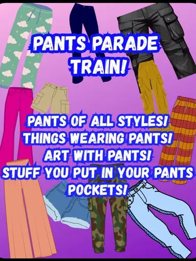 Pants Parade Train with Kari