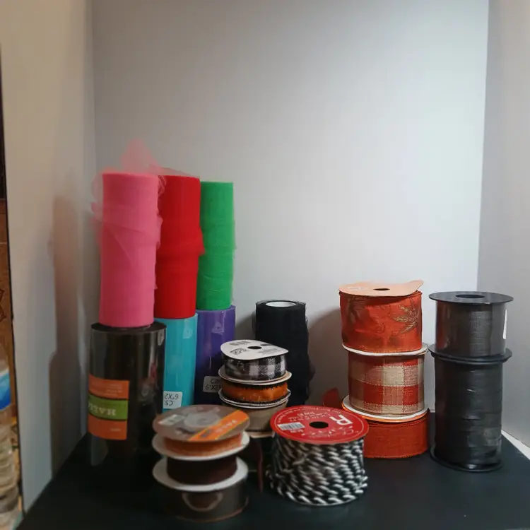 Halloween & Fall Haul - Crafting Supplies - Ribbon & Tule