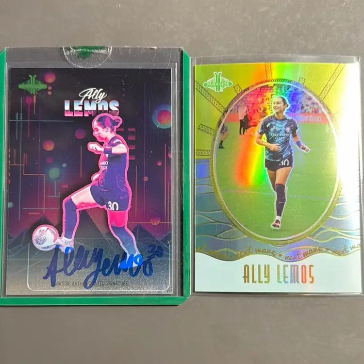 Ally Lemos Orlando Pride Women’s Soccer - Retro Parkside Auto 31/89 - Pacific Next Wave