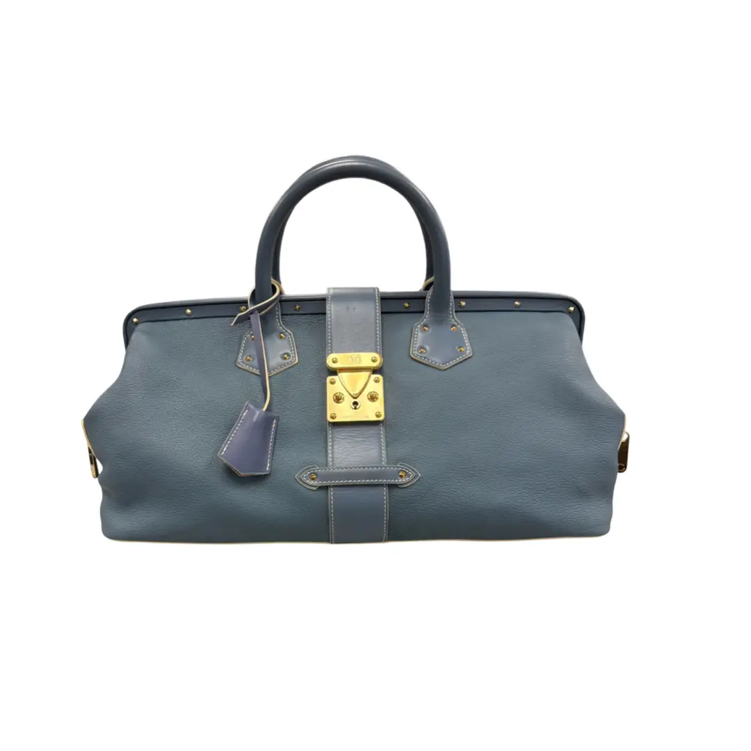 Louis Vuitton Blue Suhail L’Ingenieux Satchel GM