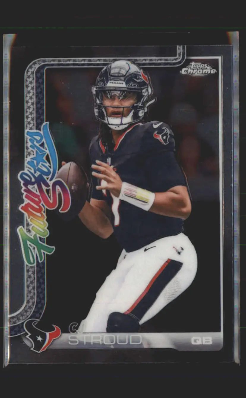 Cj Stroud 2025 Topps Chrome Future Stars #FS-16 - (138) - Houston Texans