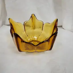 MCM Viking Yellow Honeycomb Stockholm Lotus Dish