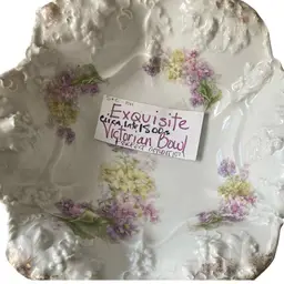 Late 1800’s Victorian Bowl