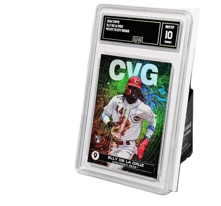 ELLY DE LA CRUZ RC TOPPS CITY TO CITY GEM MINT 10 2024 #CTC6 SER 2 REDS  Ser 2