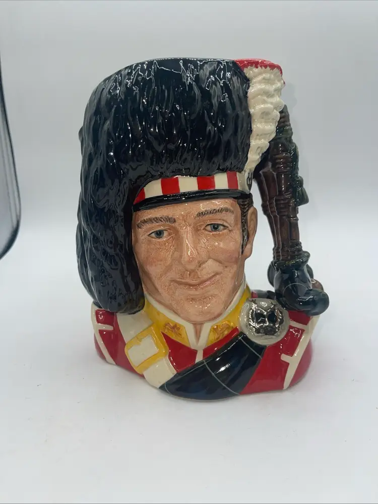 Royal Doulton Large Character Jug - The Piper - 165 of 2500