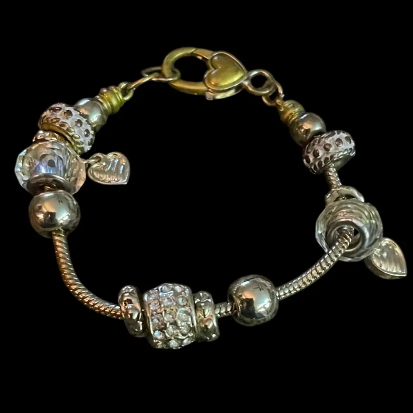 Goldtone Charm Bracelet