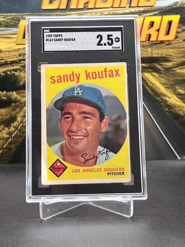 Sandy Koufax 1959 Topps SGC 2.5