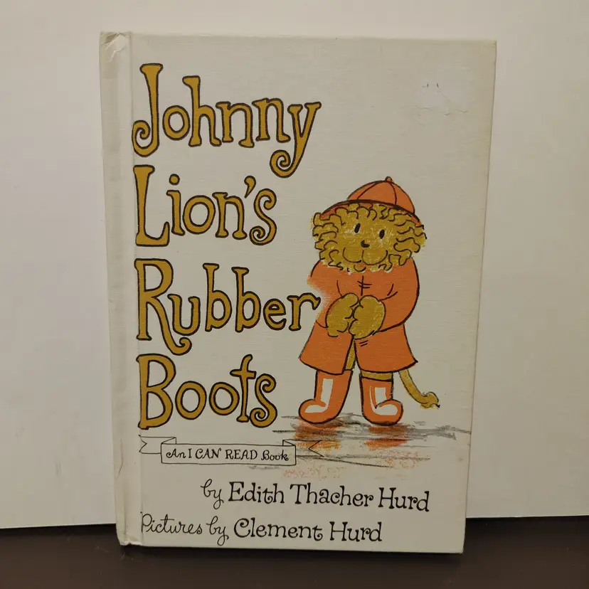 Johnny Lion's Rubber Boots by Edit Thacher Hurd. No condition issues.