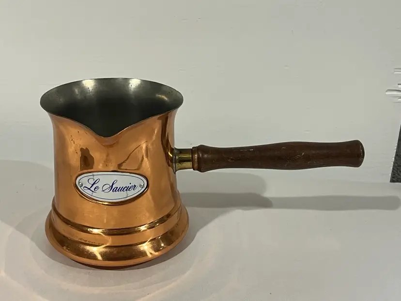 Turkish Ibrik Coffee Maker By Teleflora Le Saucier/Copper Turkish coffee pot