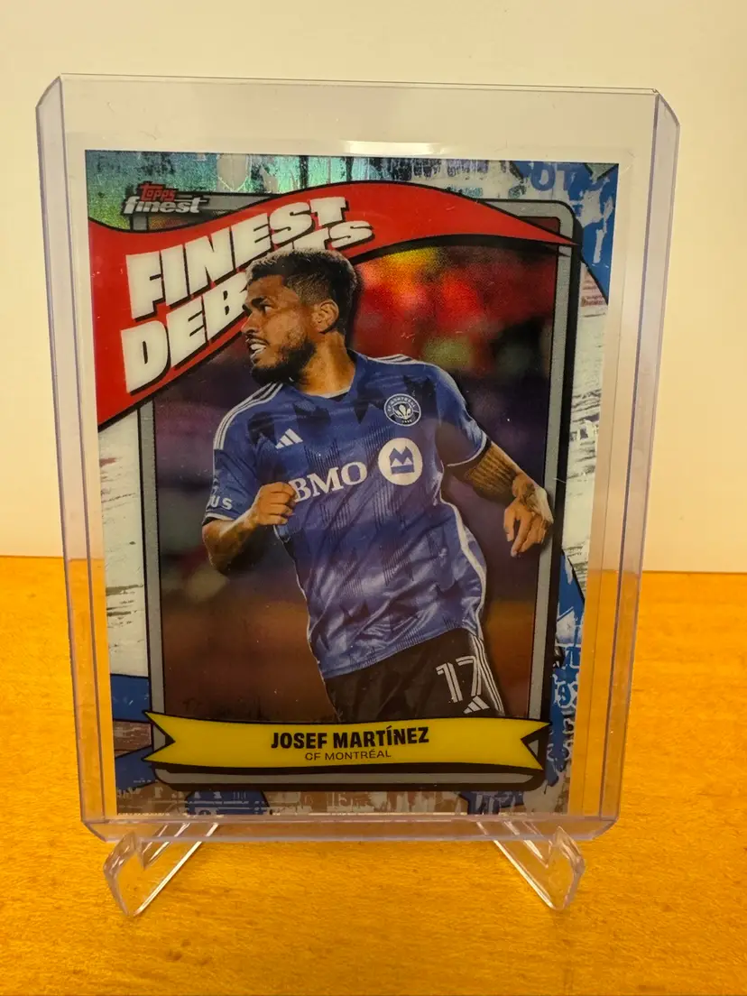 Josef Martinez 2024 Topps Finest Debuts - CF Montreal