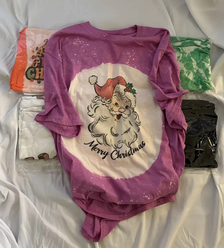 Clearance: Jolly Vibes – Xmas Tees & Cute Mid-Waist Pullovers