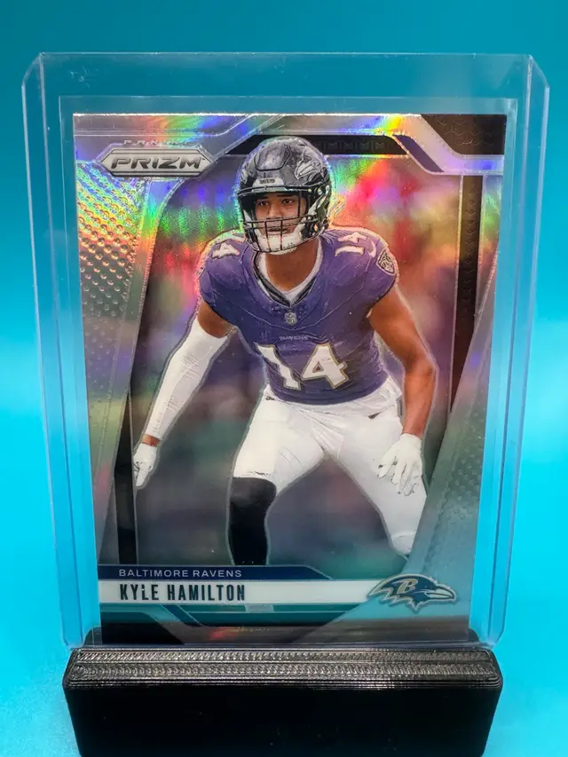Kyle Hamilton Prizm Silver Baltimore Ravens