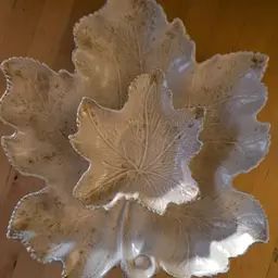 Vintage MCM California USA Orig Pottery Chip n Dip Serving Dishes