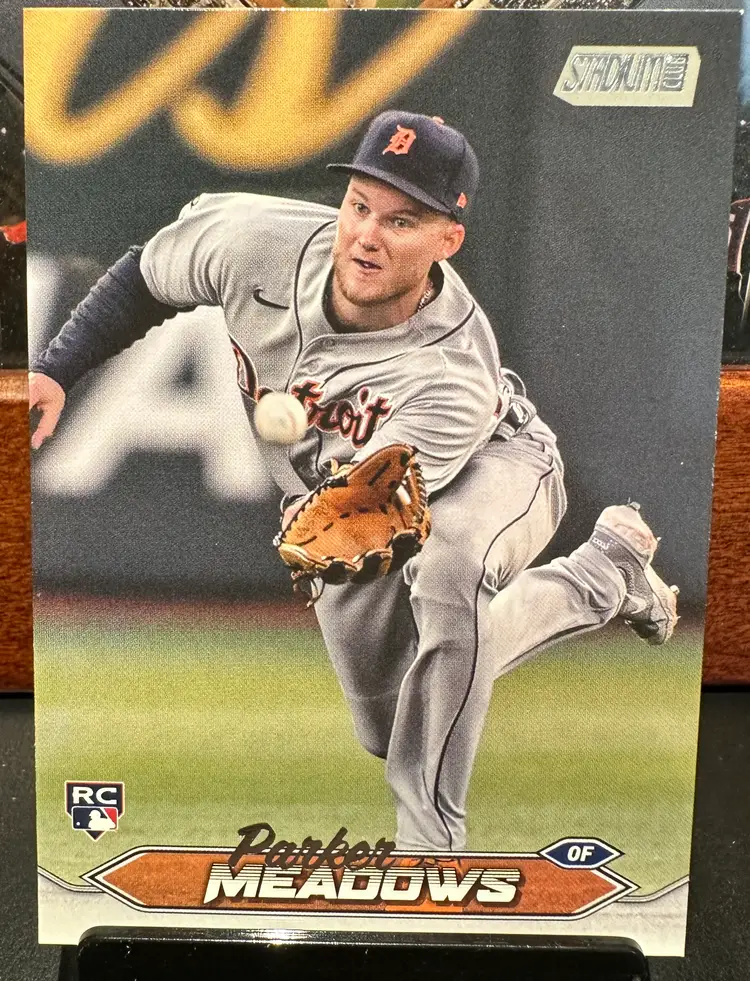 Parker Meadows Rookie 2024 Stadium Club 105 Detroit Tigers