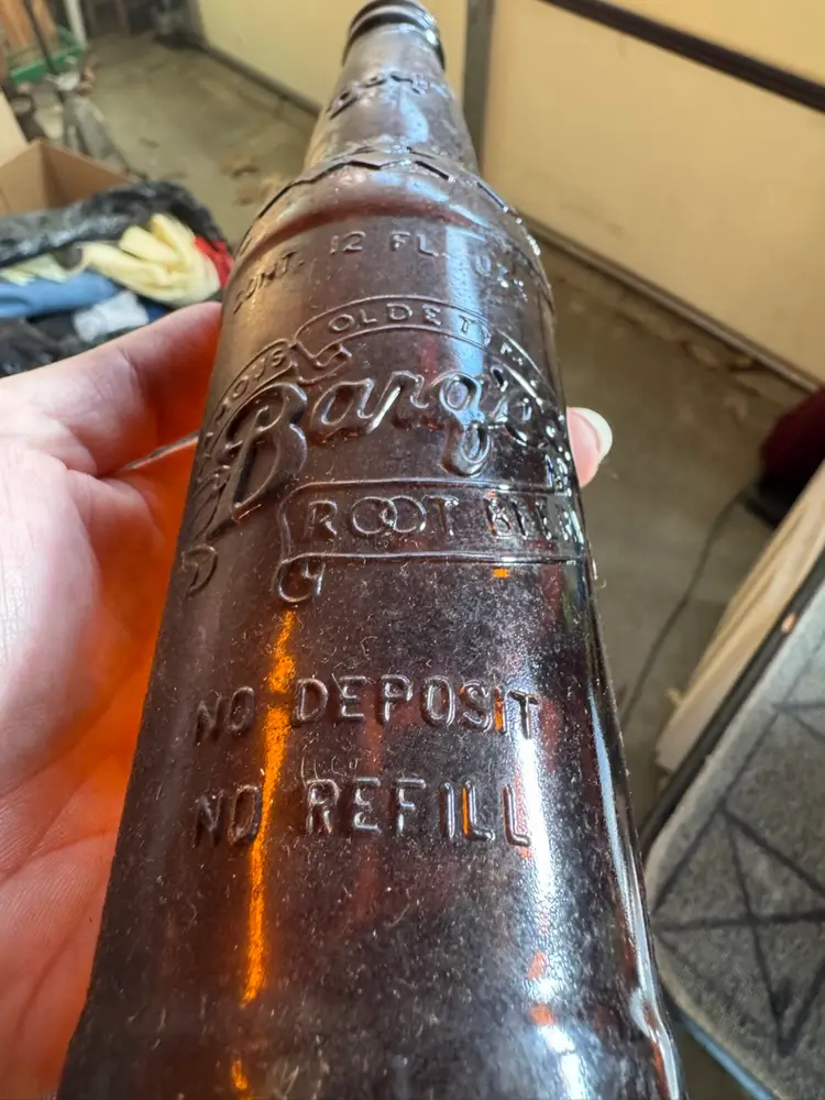 Vintage Barg’s Root Beer Bottles