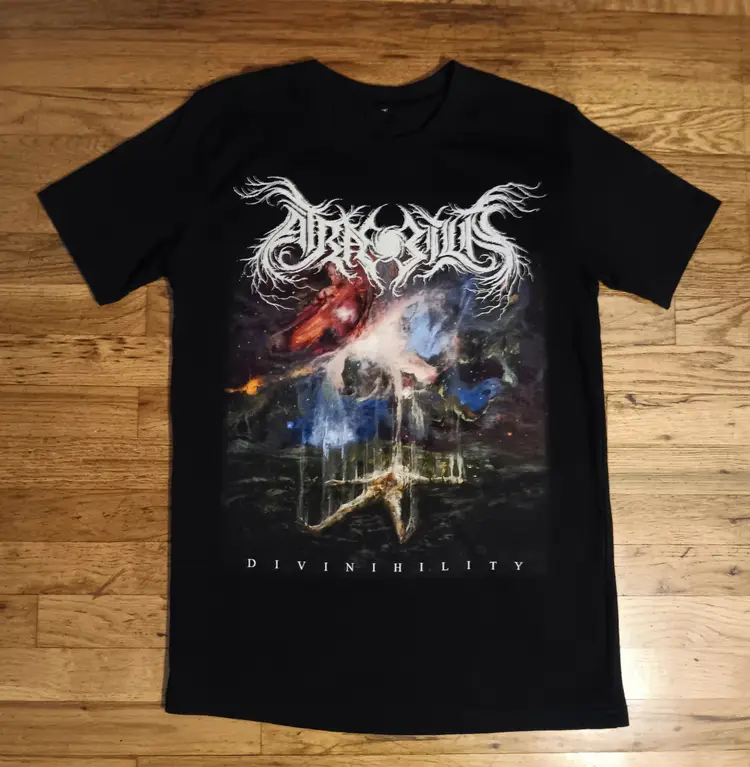 death metal concert t-shirt Atræ Bilis Divinihility Black Sabbath
