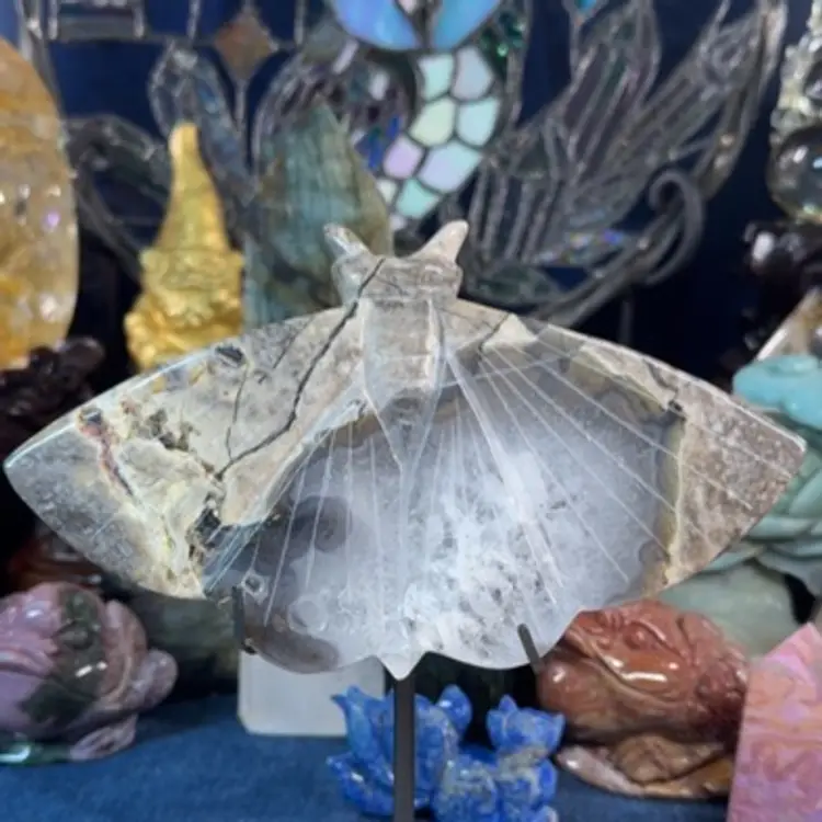 Volcano Agate Moth 60G