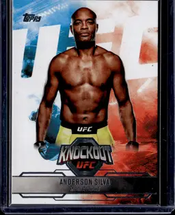 Anderson Silva Topps UFC Knockout Card