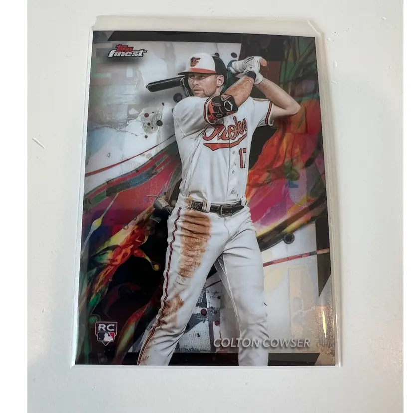 Colton Cowser RC Topps Finest Baltimore Orioles