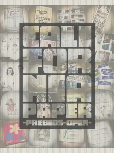CALIFORNIA PAPER - Stationary, Postcards, Negatives & More Vintage!