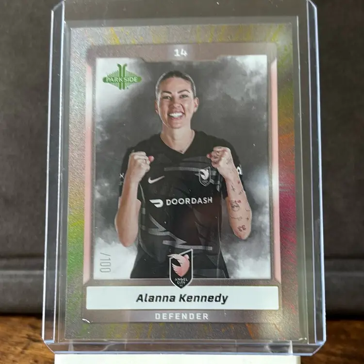 Alanna Kennedy, 2025 Parkside NWSL Collection - Shimmer, Angel City FC, Soccer Card