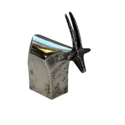 Vintage Dansk Silver Plated  Paperweight - Antelope