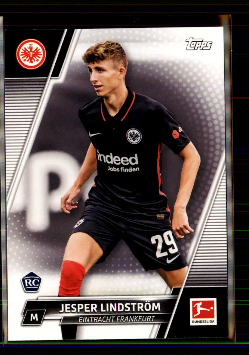 Jesper Lindstrom 2021-22 Topps Bundesliga Japan Edition #37 - Eintracht Frankfurt - (146-320)