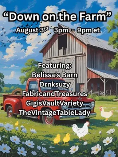 Down On The Farm With Isla (The Vintage Table Lady)