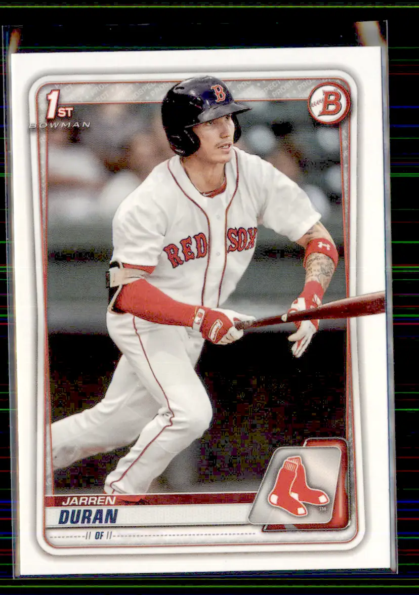 Jarren Duran 2020 Bowman Prospects #BP-144 - Boston Red Sox - (130-39)