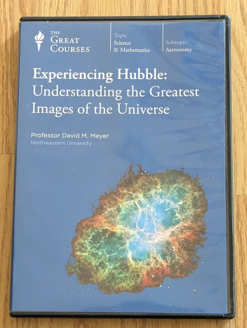 Experiencing Hubble: Understanding the Greatest Images of the Universe David M Meyer The Great Courses DVD
