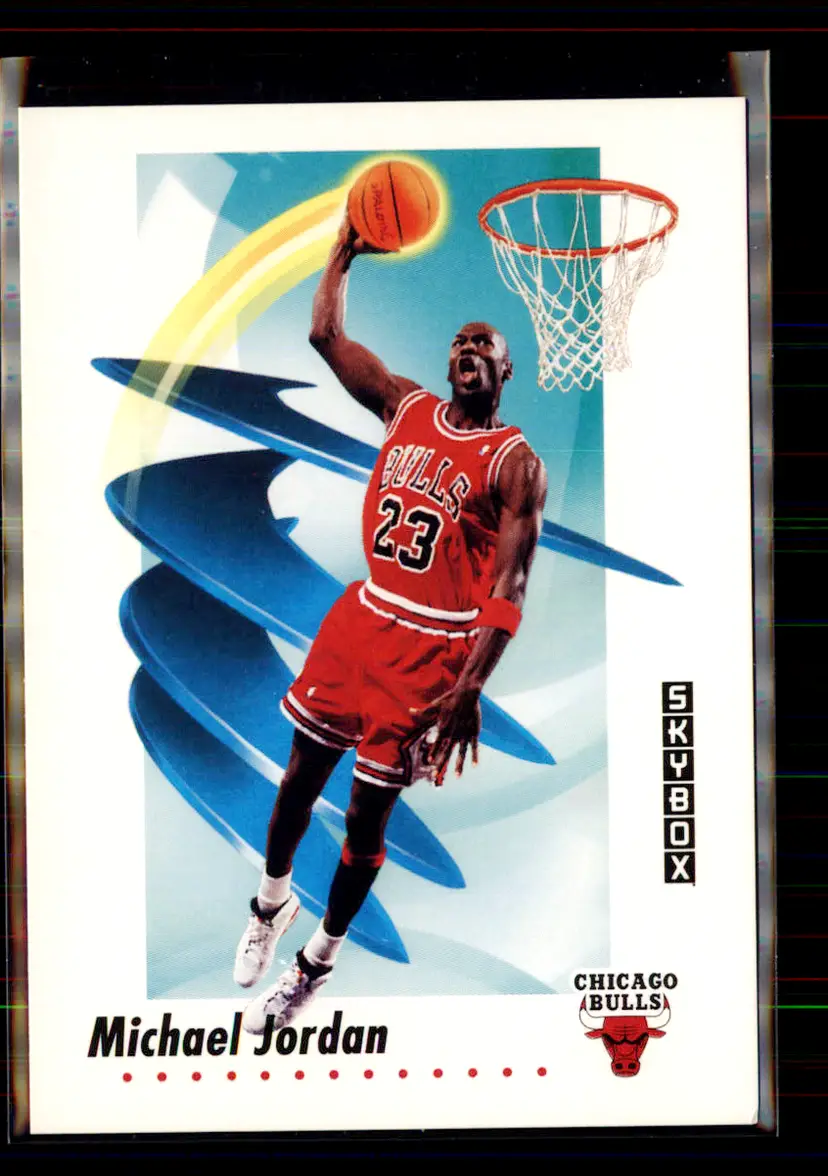 Michael Jordan 1991-92 SkyBox #39 - Chicago Bulls - (148-353)