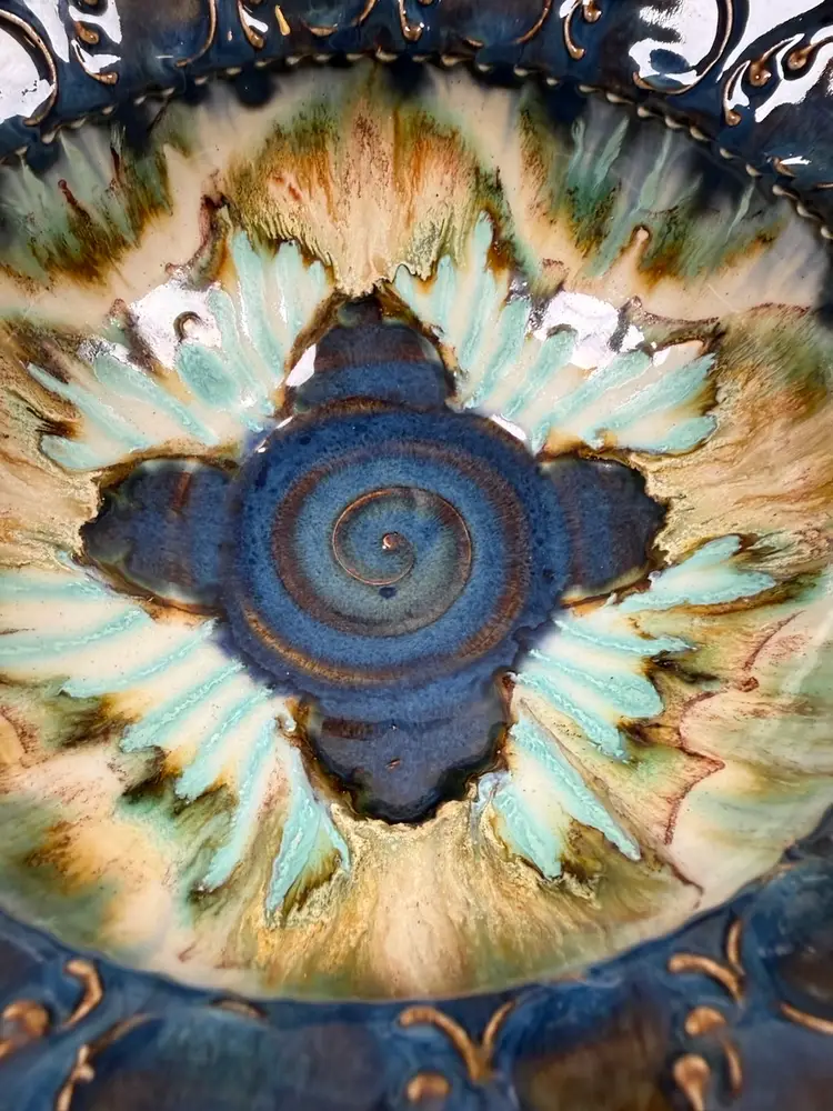 Julianna Drumheller Pottery Large Bowl
