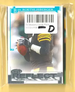 15 Card Pack D Pittsburgh Steelers Ben Roethlisberger