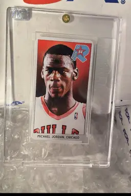 1984-85 Michael Jordan Rookie RC 1986 Tobacco Chicago Bulls NO 1986 Fleer SEALED