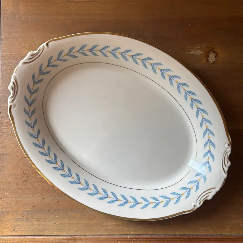 Syracuse China Sherwood Oval Serving Platter