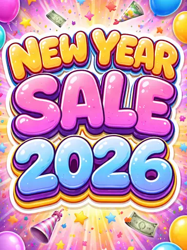 2026 New Year Sale. Electronics, Toys, Clothes,  and Other Stuff. Most Items Start At $1.50