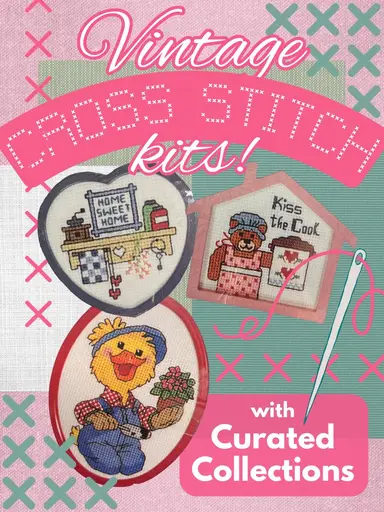 🧵🪡 Need A Craft? NOS Cross Stitch Kits!🪡🧵
