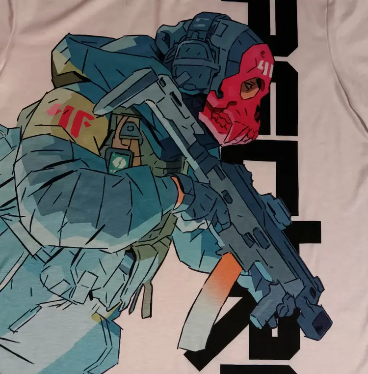 Spectre Divide Tactical Shooter t-shirt NEW video game gamer Rare