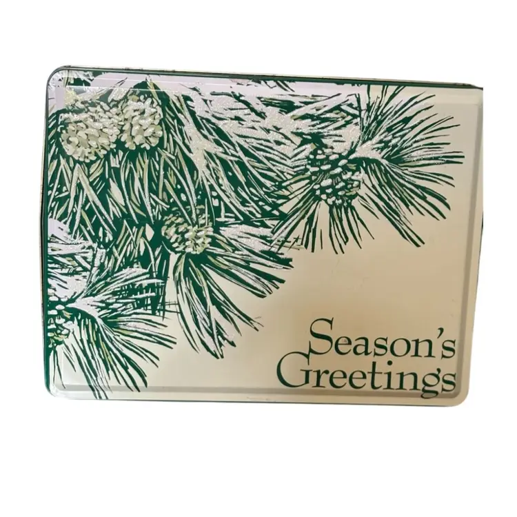 Vintage Holiday Tin