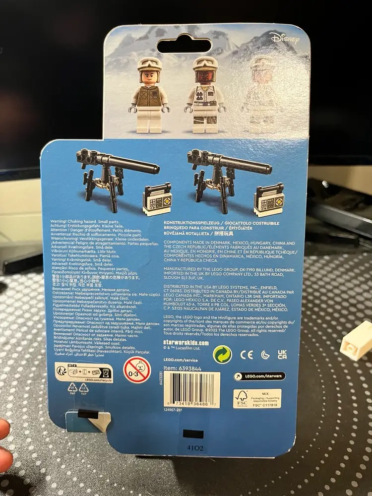 Hoth Rebel Blister Minifigure Pack !